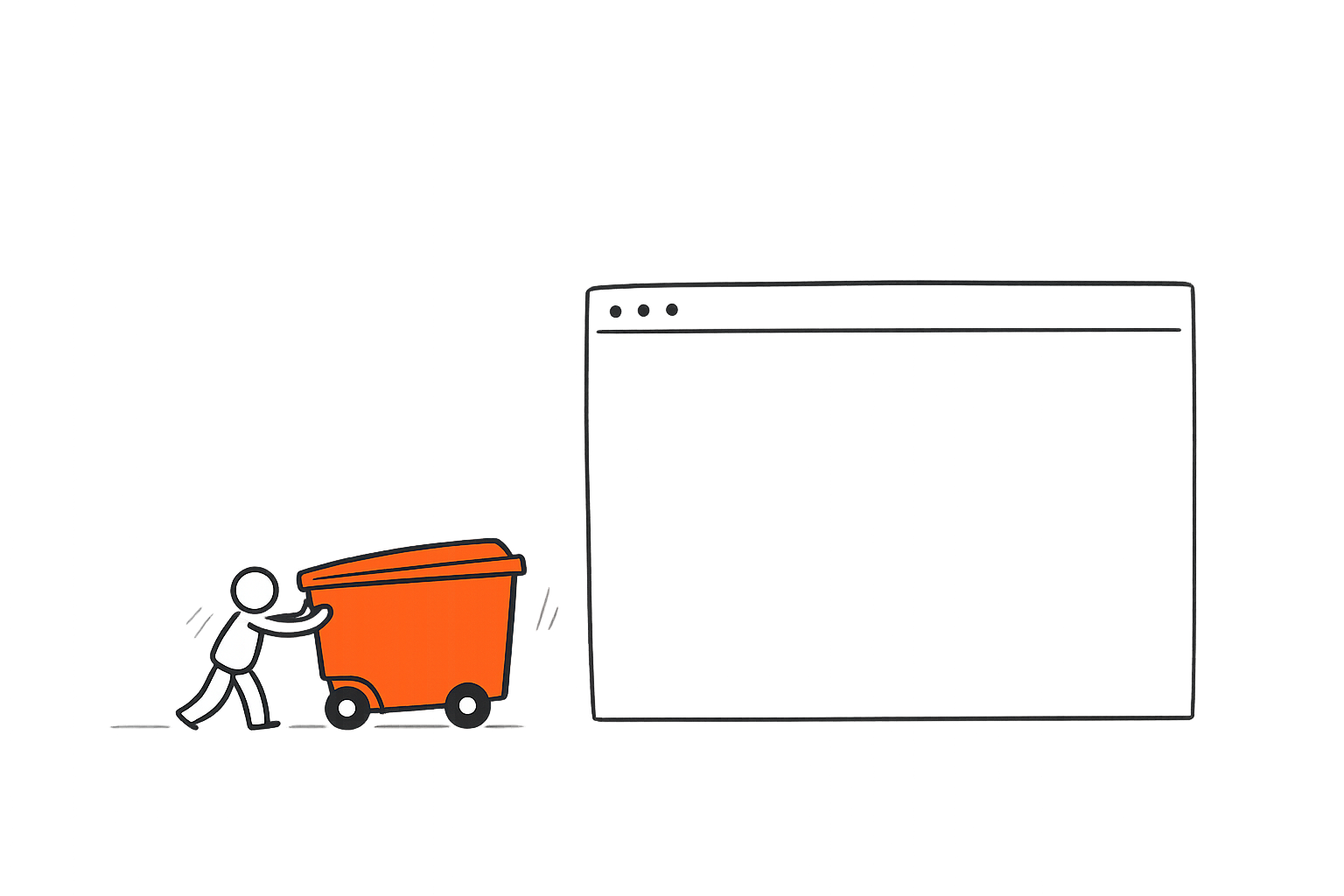 Website für ein Recyclingunternehmen
